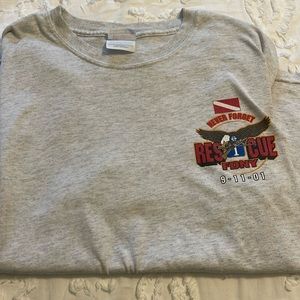Vintage fdny rescue 1 tshirt